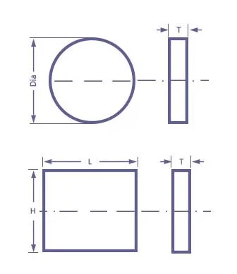 Optical Sapphire Windows Al2O3 Crystal Glass Plate High Hardness Sapphire Glass Wafer Sheets Protective Window Price