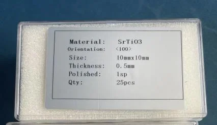 Single Crystal Substrate Srtio3 Crystal