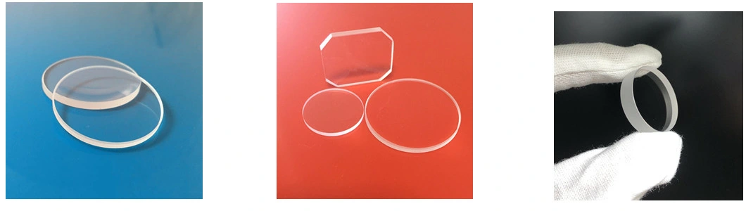 Calcium Fluoride CaF2 Crystal Window for IR Sensor